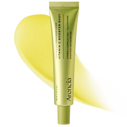 Vitamin C Booster Shot, Pure Vitamin C + Glutathione for Bright, Healthy Skin Glow, 1.01 fl oz
